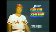 Zenith Color Sentry TV Set Commercial (Pete Rose, 1977)