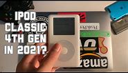 iPod Classic in 2021? | iPod 4th Gen Review + how to download music and delete/create playlists