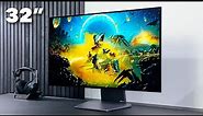 LG's NEW 32” 4K OLED Gaming Monitor (32GS95UE) Unboxing + Review