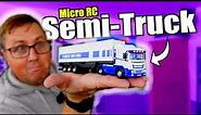 The Worlds SMALLEST 'Fully Functional' RC Semi-Truck