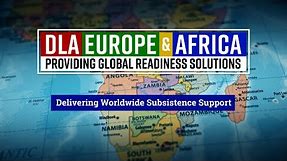 DLA Europe and Africa: Delivering Worldwide Subsistence Support (emblem)