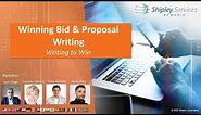Winning Bid & Proposal Writing - March 2, 2022