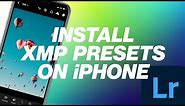 How to Install XMP presets in Lightroom Mobile WITHOUT an Adobe Subscription (Not DNG... Finally!)