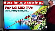 LG 86 inch 4K TV UR7800 Best image settings, unboxing, setup & review - 2024
