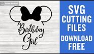 Birthday Girl Svg Free Cut File for Cricut