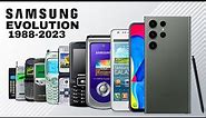 Evolution Of Samsung All Models |History of SAMSUNG Phones (1988-2023)
