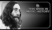 Remembering John Lennon | This Week in Music History