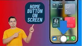 How to Put Home Button on Screen on iPhone 15 & 15 Pro 🤩