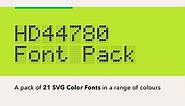 LCD HD44780 - Color Pixel Font