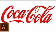 Coca Cola Logo | How To Draw Coca Cola Logo In Illustrator?