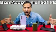 Samsung Galaxy S21 FE Accessories Guide: Best Cases, Screen Protectors, Chargers, and More