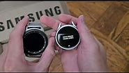 Galaxy Watch 6 Classic Silver, Unboxing, and Band try on.