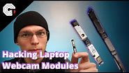 Hacking Laptop Webcam Modules into USB Cameras w/ Glytch