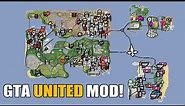 All Three GTA Maps in One Game (Liberty City, Vice City, San Andreas) - New GTA UNITED Mod
