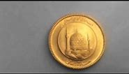 Iraq or Iran gold coin for Sale 22k pure gold
