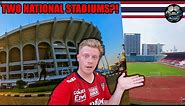 Stadiums in Bangkok! Rajamangala and Suphachalasai National Stadium Reviews. Epic!