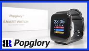 Popglory P22 Smart Watch Unboxing + Set Up | Under $30 Budget Smartwatch
