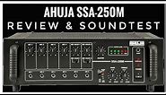 AHUJA SSA 250M | PA Mixer Amplifier | Review & Sound Test