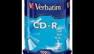 Verbatim CD-R Blank Discs 700MB