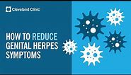How To Reduce Genital Herpes Symptoms