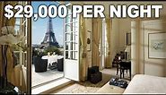The Most Expensive Hotel Rooms In Paris
