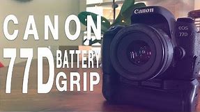 Canon 77D Battery Grip