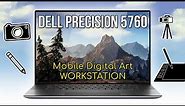 Dell Precision 5760 Review - A POWERFUL Digital Art Laptop