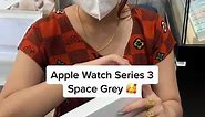 Unboxing Apple Watch Series 3 Space Grey New Resmi Apple Store 🌏 #fyp #sumbarsmartphone #padang #bukittinggi #payakumbuh #solok #payakumbuh #pasamanbarat #dharmasraya #cikampek