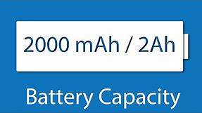 What is mAh? (Battery Capacity) - Electronics Basics 18
