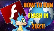 How to Play Adobe Flash Player Games in Your Browser After 2021!