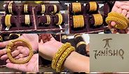 Latest 22kt gold bangle designs with weight and price | Tanishq gold bangle | Bokul ful bala design