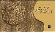 GOLD TEXTURE PHOTOSHOP TUTORIAL ((Gold Nugget)) How to make a pattern in Photoshop