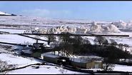 STEAM & SNOW! Black 5s 45407 & 44871 climbing Shap.