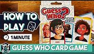 How to Play Guess Who Card Game in 1 minute
