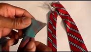How to make a clip on necktie