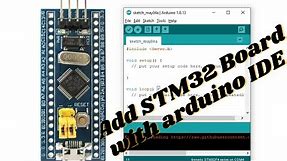 How to Install STM32 board with arduino IDE | Preogarm STM32 with Arduino IDE | Arduino With STM32