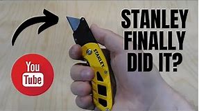 STANLEY GOES FOLDING COMPACT??? - STANLEY Compact Fixed Blade Folding Utility Knife - Review