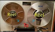 Part 2: How to Thread a Reel to Reel and play tape