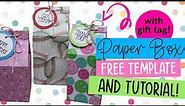 Paper Box Template - Super Cute Cricut Favor Boxes!