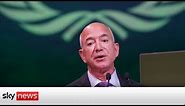 COP26: Jeff Bezos on the world's 'fragility'