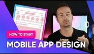 How to design a mobile app tutorial - a step by step guide