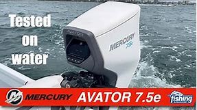 Electric Outboard | Mercury Avator 7.5e on the water