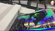 Holographic Foil Printing