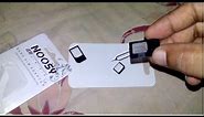 4-in-1 Nano, Micro, Standard SIM Card Adapter (Noosy SIM Adapters)