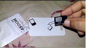 4-in-1 Nano, Micro, Standard SIM Card Adapter (Noosy SIM Adapters)