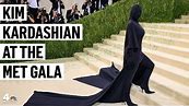 See Kim Kardashian's All Black Met Gala Look