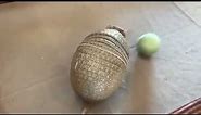 Armadillo playing with a ball | Armadillo catching a ball | Armadillo rolling 😁