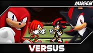 Knuckles VS Shadow