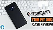 Samsung Galaxy Note 9 Spigen Thin Fit 360 Case Review!