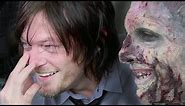 The Walking Dead | pranking Daryl / Norman Reedus (2014)
